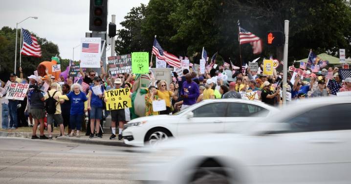Historically conservative Collin County drew thousands of protesters for "No Kings" protests