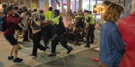 Masked pro-Hamas agitators turn violent — 4 cops injured, 13 arrested in Boston