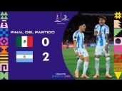 Argentina vs. México Sub 20 (2-0): resultado, resumen y goles del partido por Mundial Sub 20