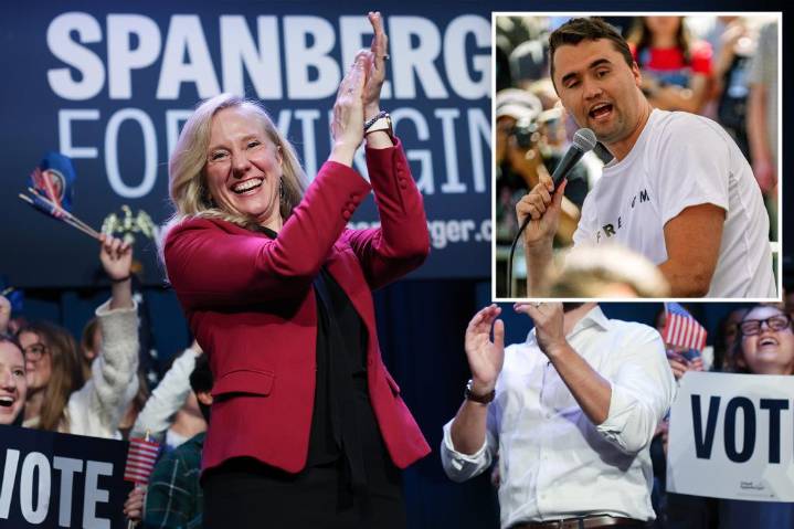 Abigail Spanberger organizer rolls eyes, laughed about Charlie Kirk death question
