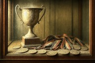El museo de medallas oxidadas