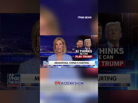 China is 'talking smack' about Trump, and losing: Laura #shorts #china #trump #lauraingraham #fox