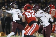 Sophomore QB Brody Leddige guides Knights to resounding win over Roughriders in Cushman Classic
