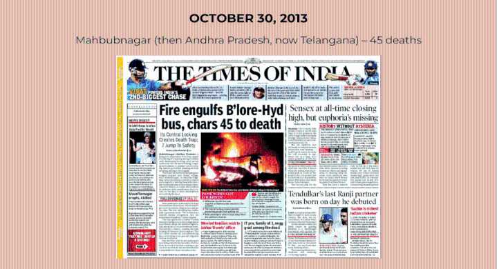Why India’s private intercity buses are death traps on wheels and will remain so