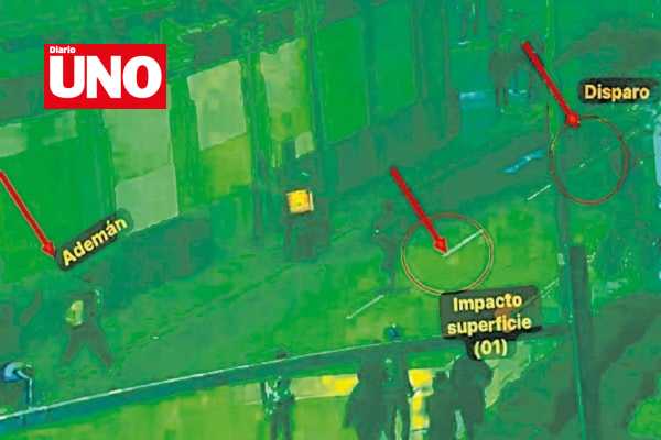 Peritaje forense determina que bala rebotó antes de impactar a manifestante: dictan siete días de detención preliminar contra policía Luis Magallanes