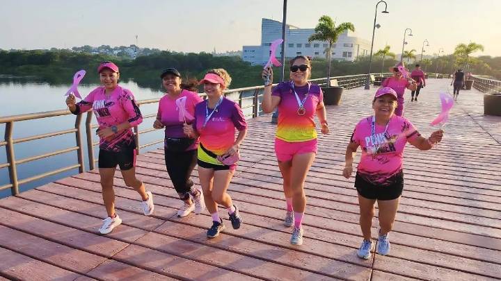 Pink Power se une a la Carrera Atlética de El Sol de Tampico con una dinámica especial para los corredores