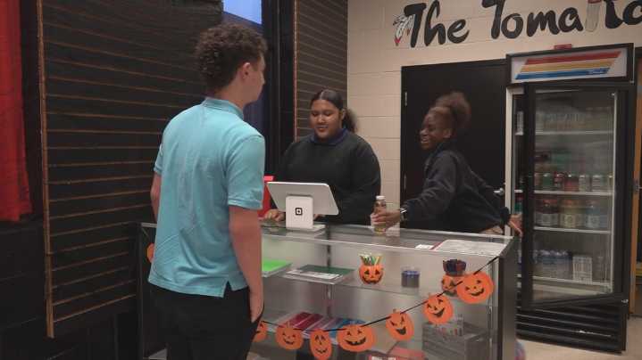 Baldwin High’s Tomahawk Shop serves up sweet lessons in business