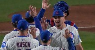 Cubs use 4-run 1st inning to top Brewer, avoid NLDS sweep