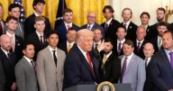 Trump honors 2025 college baseball champs LSU and LSU