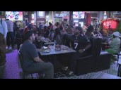 Falcons fans pack sports bar in Midtown, as local businesses see boom of Falcons success