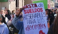 Docentes harán paro nacional este martes con fuerte adhesión