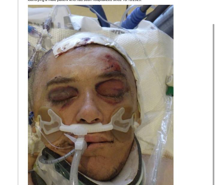 Public's Help Sought Identifying Hospitalized Man in His 40s