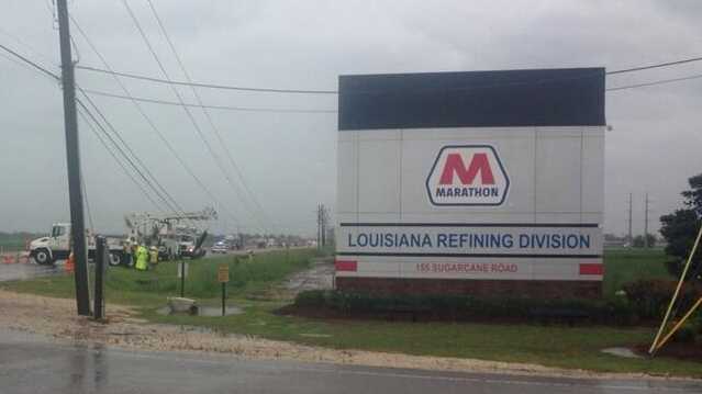 Air monitoring in effect in Garyville due to release at Marathon Refinery