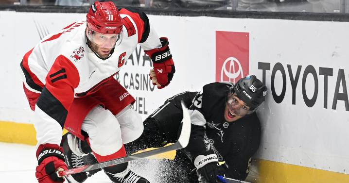 Kings fall to Hurricanes in overtime for their fourth consecutive loss