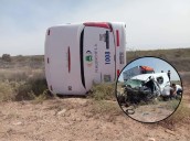 Grave choque frontal en Ruta 151: cuál es el estado de los heridos