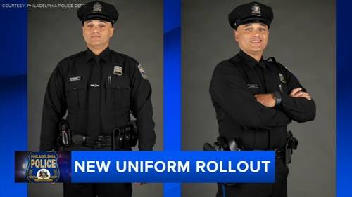 Philadelphia Police Department debuts new midnight blue uniforms