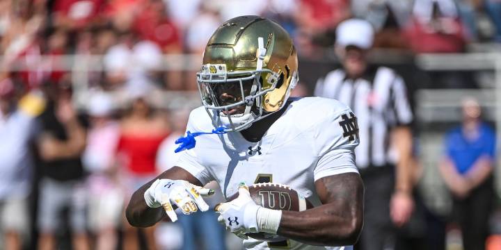 Notre Dame football feeling good during 3