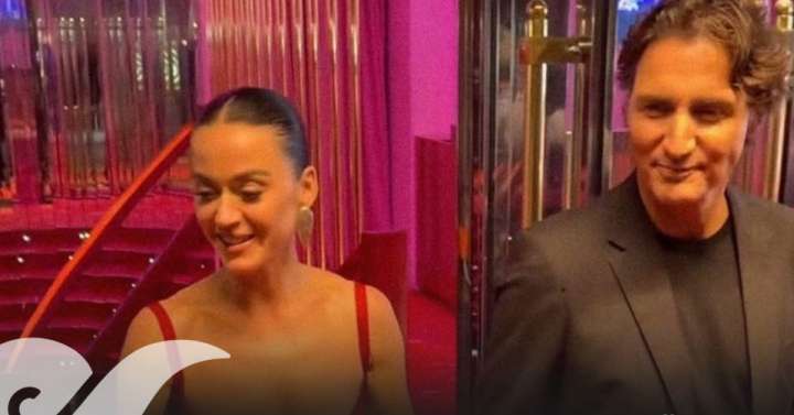 Katy Perry y Justin Trudeau son captados juntos en París