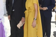 Y el tacón invisible apareció en la boda de Cayetano Martínez de Irujo y Bárbara Mirjan gracias a esta invitada anónima