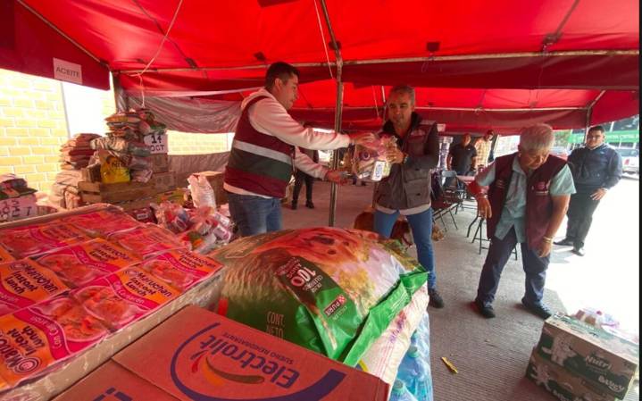 CEDA envía 70 toneladas de víveres para los afectados por las lluvias en Veracruz