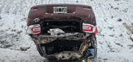 Un vehículo volcó en la Ruta 3 en el sector de «Rancho Hambre»