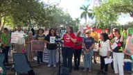 People of faith hold prayer service outside Miramar ICE facility amid immigration crackdown