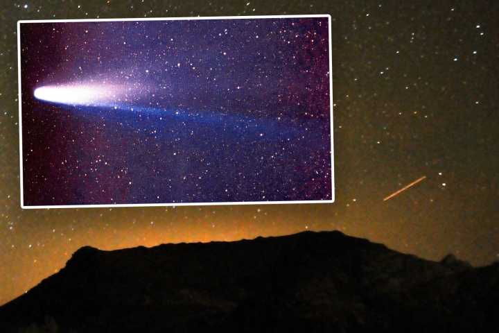 Orionids meteor shower with 25 fireballs an HOUR from Halley's Comet 'that only visits every 75 years' visible tonight