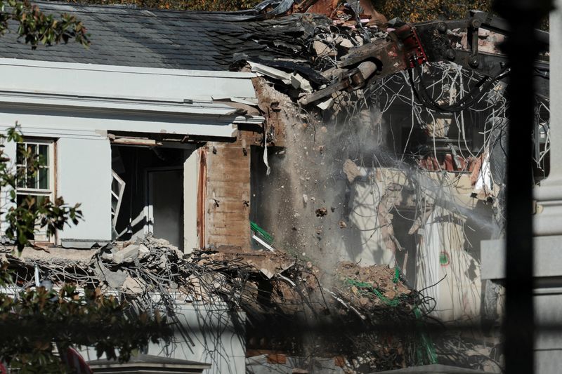 With East Wing nearly demolished, White House looks for more donors to help fund ballroom