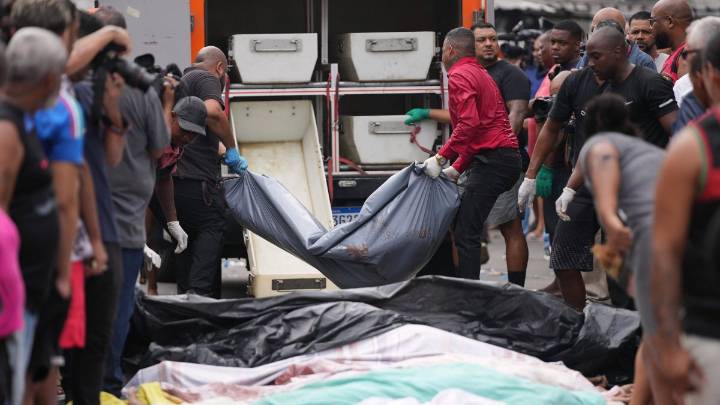 Brasil: las autoridades elevan a más de 132 los muertos en el megaoperativo policial en Río de Janeiro