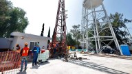 Anuncian la construcción de un nuevo pozo en el barrio Fundidores en Chimalhuacán