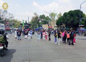 Familiares de joven atropellado bloquearon por horas Eje 3 Sur y avenida Cuauhtémoc