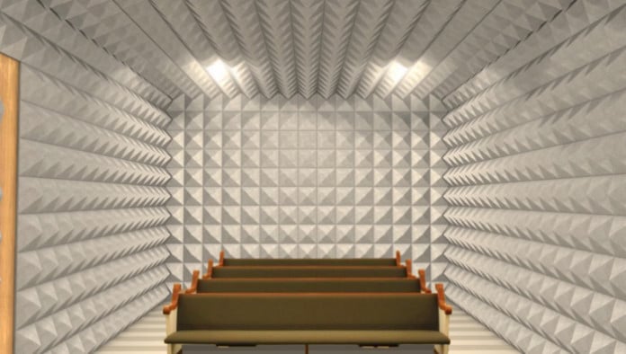 Church Introduces New Soundproof Section For Terrible Singers