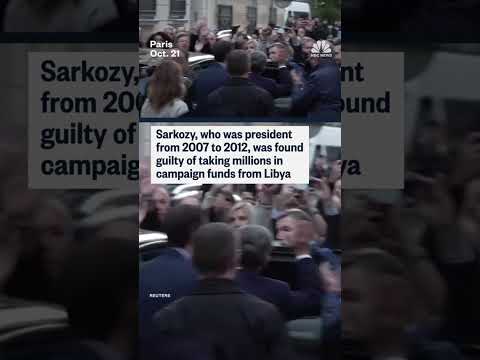 Former French President Sarkozy begins prison sentence