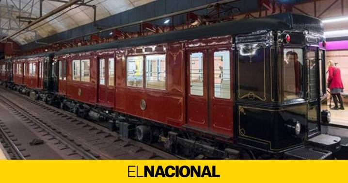 La exposición de trenes restaurados del centenario del Metro se hará en Glòries