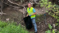 'Dash for the Trash' combines competing with Bosque cleanup