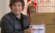 Javier Milei votó en la UTN