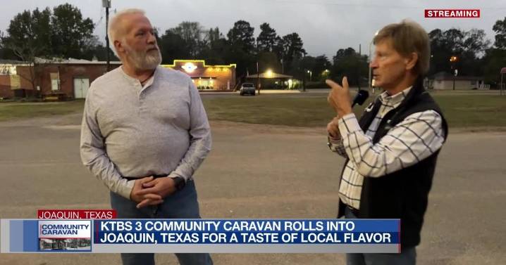 KTBS 3 Community Caravan rolls into Joaquin, Texas for a taste of local flavor
