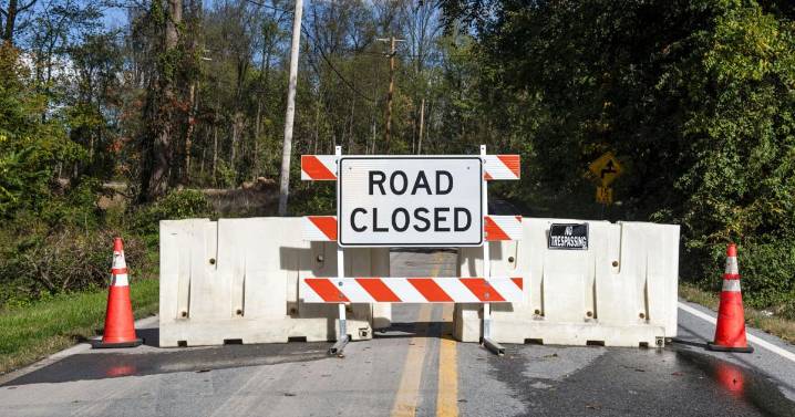 Realignment work to close part of Linganore Road