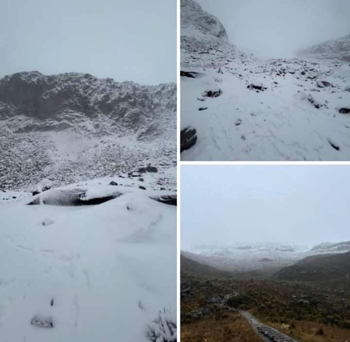 «Nevada Monumental en el Parque Nacional Natural Los Nevados: Un Paisaje de Ensueño»