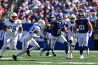 What Jaxson Dart must improve in second start; examining Russell Wilson’s trade market