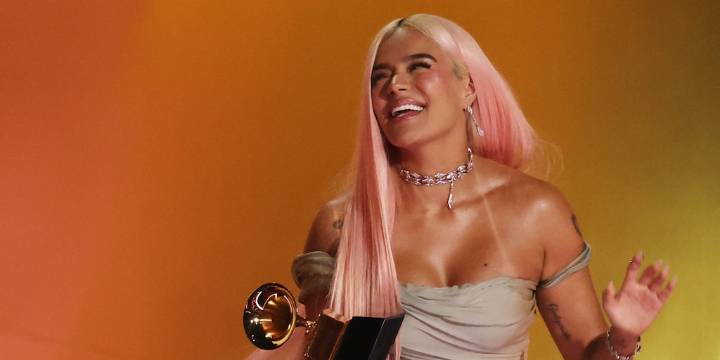 Karol G estará entre los presentadores de los Grammy Anglo: estará acompañada de Sabrina Carpenter, Chappell Roan, Sam Smith, entre otros