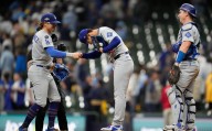Dodgers take 2-0 LCS lead with 3-hit complete game over Brewers
