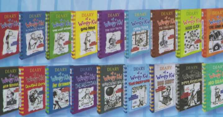 Author of "Diary of a Wimpy Kid" surprises Baltimore students and tells them, "people need to hear your stories"