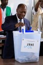 Ivory Coast President Ouattara wins re-election, provisional results say
