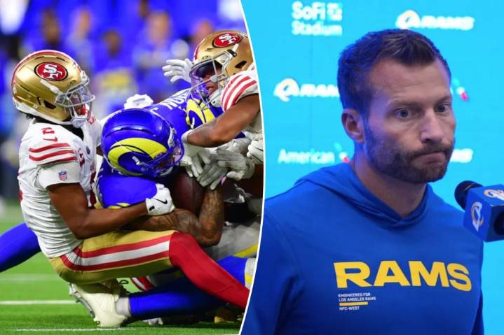 Rams' Sean McVay 'sick' over final play call that lost game