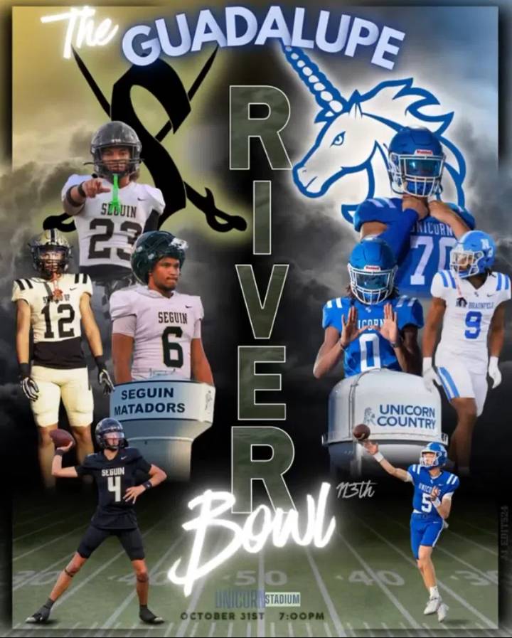 113th Guadalupe River Bowl between Seguin and New Braunfels takes place tonight on KWED