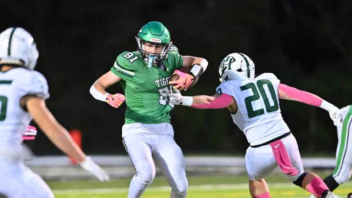 Yorktown football nearly completes comeback against Pendleton Heights