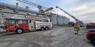 Crews respond to fire at AGT Foods grain conveyor in Minot