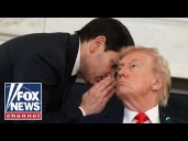 SCOOP: Doocy reveals urgent note Rubio sent Trump during roundtable