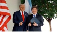 Javier Milei se reúne en la Casa Blanca con Donald Trump